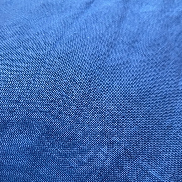 notPERFECTLINEN Cobalt Blue Leila Swing Dress - Picture 4 of 5